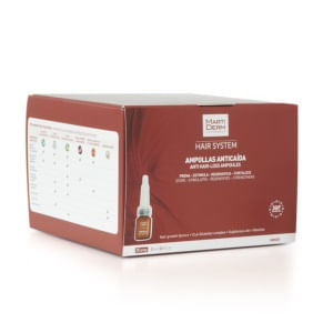 Martiderm Hair System Ampolas Antiqueda Amp Queda Cabelo 28x3ml