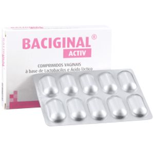 Baciginal Activ Comp Vaginal 10