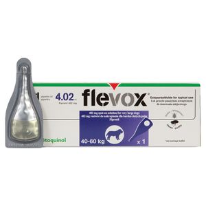 Flevox Sol Unção Punctiforme Cão Mt Gde 402mg/4.02ml 4.02ml