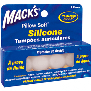 Macks Tampão OTO SIL 4 BRANCO