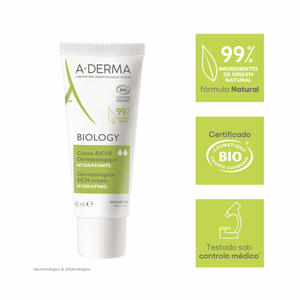 A-derma Biology Creme Rico Hidrat 40ml