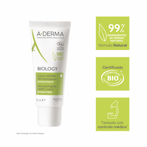 A-derma Biology Creme Ligeiro Hidrat 40ml