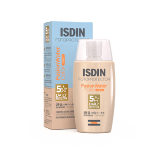 Fotoprotector Isdin Fluido Rosto Fusion Water Spf50 Light 50ml