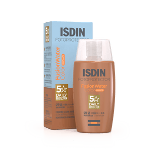 Fotoprotector Isdin Fluido Rosto Fusion Water Spf50 Bronze 50ml