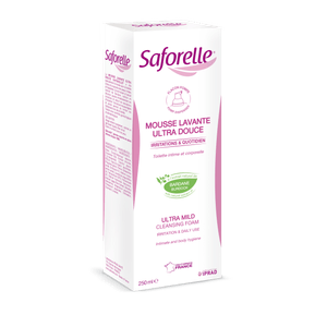 Saforelle Espuma Limpeza Íntima Ultra Suave 250ml