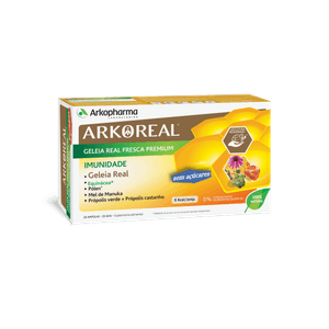 Arkoreal Geleia Real Fresca Premium Amp Imunidade Frutado 20x15ml