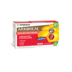 Arkoreal Geleia Real + Ginseng Amp Laranja/mel 20