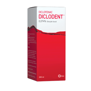 Diclodent 0.074% Solução Bucal 0.74 mg/ml
