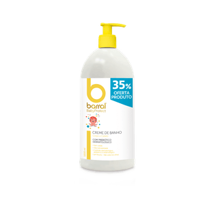 Barral Babyprotect Promo Creme Banho 1l + Oferta 35%