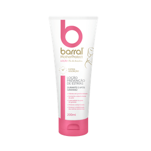 Barral Motherprotect Loção Óleo Amêndoas Estrias 200ml