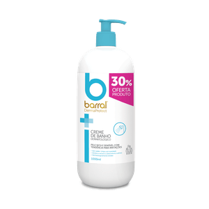 Barral Dermaprotect Creme Banho Dermatol S/ Sabão 1000ml