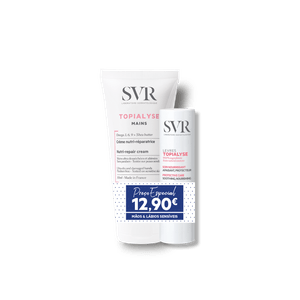 Topialyse Mains Promo Duo Creme Mãos 2x50ml + Oferta Stick Labial 4g
