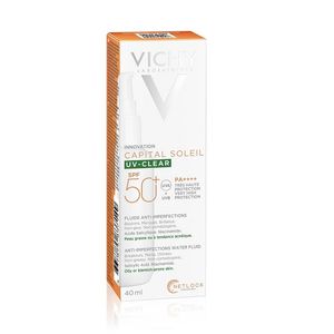 Capital Soleil Fluido Uv-clear Spf50+ 40ml