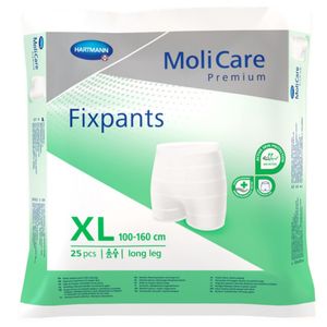 Molicare Premium Fixpants Cueca Fixação Elástica Perna Longa Xl 25