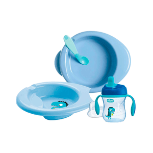 Chicco Utensílios Alimentação Conj Papa Menino 6m+