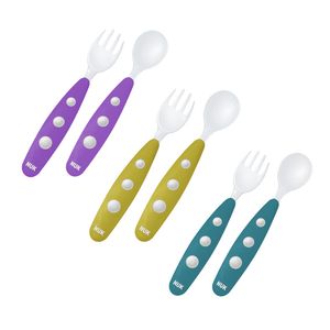 Nuk Talheres Conj Talheres Easy Learning Mini 8m+