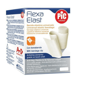 Pic Flexa Elast Ligadura Elástica C/ Clip 10cmx4.5m