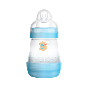 Mam Biberão Easy Start Bib Plást Anti-cólica Azul160ml Tet Silic 0m+
