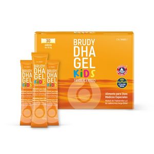 Brudy Dha Gel Kids Gel Oral Saq 30x10.4g