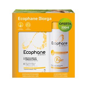 Ecophane Promo Edição Limitada Pó Cabelo/unhas 90 Doses + Oferta Champô Fortif 200ml