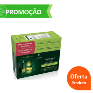 Triphasic Promo Soro Regen Queda 8 + Oferta Champô Estimul Queda 100ml