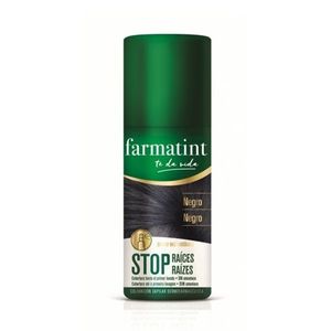 Farmatint Stop Raízes Spray Instantâneo Negro 75ml