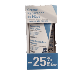 Cerave Hidratação Promo Duo Creme Mãos Reparador 2x50ml + Preço Espec