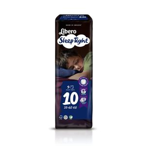 Libero Sleep Tight Fralda Cueca Absorvente T10 35-60kg 12