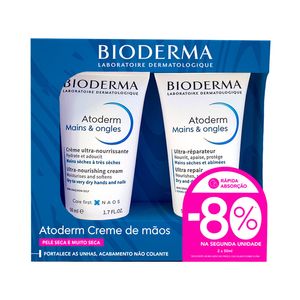 Atoderm Mãos Promo Duo Creme Reparador Mãos 2x50ml -5€