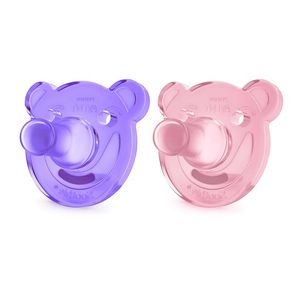 Avent Chupeta Soothie Chup Silic Menina 0-3m 2