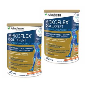 Arkoflex Promo Duo Pó Colagénio Expert Sabor Laranja 2x390g + Desc 40% 2ª Embalagem