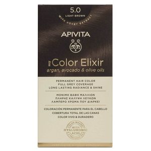 Apivita My Color Elixir Kit Coloração Permanente 5.0 Castanho Claro