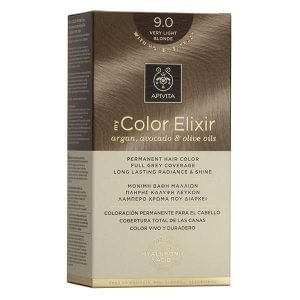 Apivita My Color Elixir Kit Coloração Permanente 9.0 Louro Muito Claro