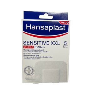 Hansaplast Med+ Sensitive Xxl Penso Estéril 8cmx10cm 5