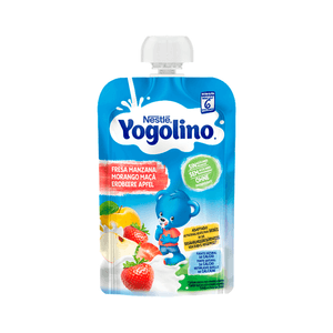 Nestlé Yogolino Pacotinho Maçã/morango 6m+ 100g