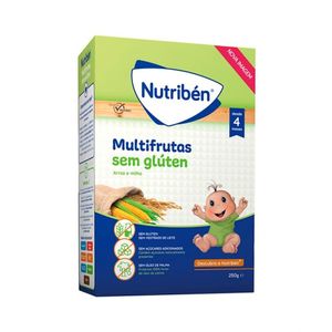 Nutribén Farinha não Láctea Multifrutas S/ Glúten 250g