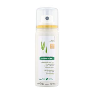 Klorane Leite Aveia Champô Seco Spray Cabelo Escuro Ceramida 50ml