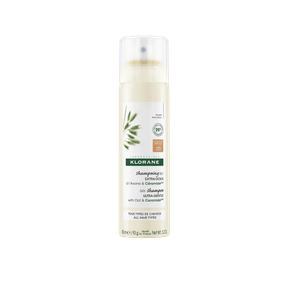 Klorane Leite Aveia Champô Seco Spray Cabelo Escuro Ceramida 150ml