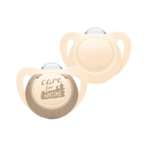 Nuk Chupeta Nature Chup Silic 18-36m Bege 2