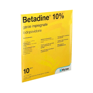 Betadine Compressa Gaze Impregnada 10
