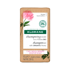 Klorane Peónia Champô Sólido Suav Couro Cabeludo Irritado 80g
