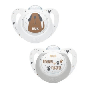 Nuk Chupeta Chup Silic Cats&dogs 6-18m + Caixa Esterilizadora