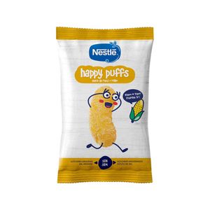 Nestlé Happy Puff Snack Milho Morango 12m+ 28g