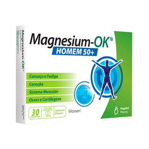 Magnesium-ok Homem 50+ Comp 30