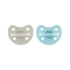 Chicco Chupeta Physio Chup Silic Luxe Azul/cinza 6-16m 2
