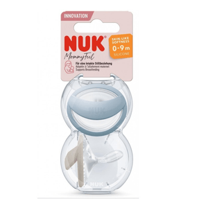 Nuk Chupeta Mommy Feel Chup Silic Azul 0-9m 2