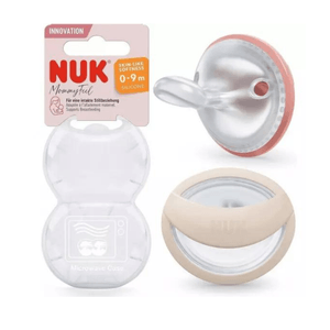 Nuk Chupeta Mommy Feel Chup Silic Rosa 0-9m 2