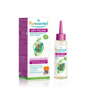 Puressentiel Anti-piolhos Kit Loção 100ml + Pente