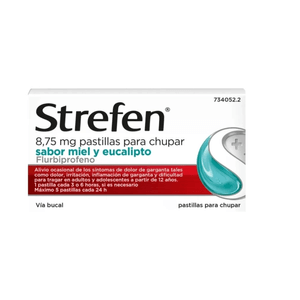 Strepfen Mel e Eucalipto Sem Açúcar 8.75 Mg