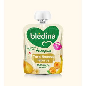Blédina Fruta Pura Saq Pêra/banana/alperce 6m+ 85g